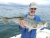 Striper snatched from the choppy Merrimack River 